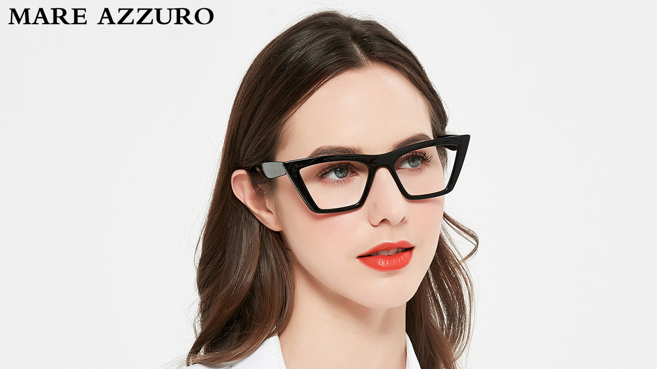 Captivating Gaze（魅惑の視線）(A4サイズ)(額なし) Amazon.com: MARE AZZURO Cat Eye Reading Glasses Women Oversized