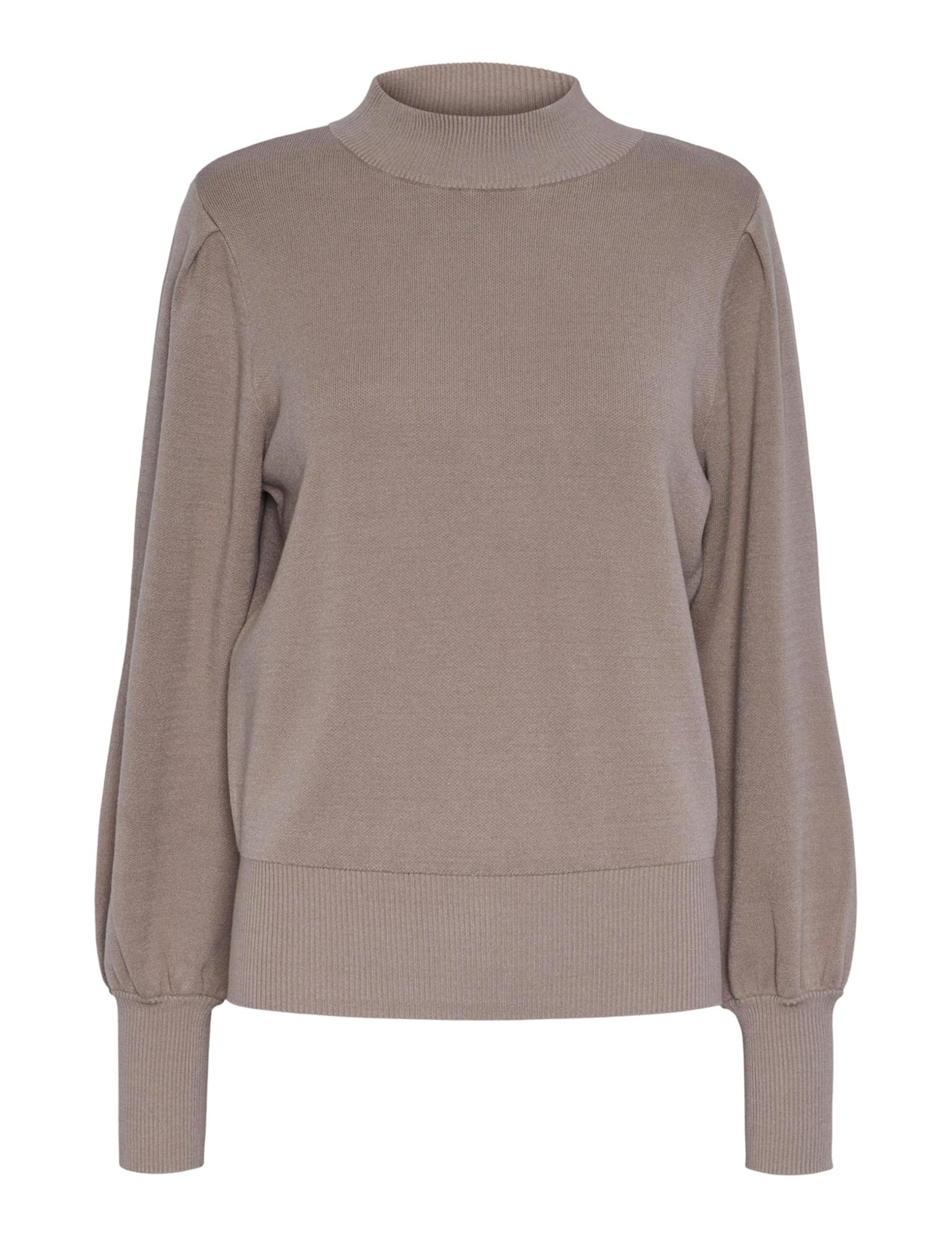 Y.A.S YAS Women's Yasfonny LS Knit Pullover S. Noos, Fungi, XL