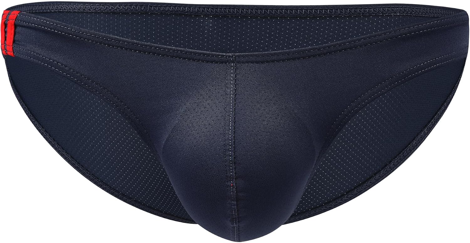 Men Spandex Bikini Low Rise Slim Fit Briefs Breathable Underwear