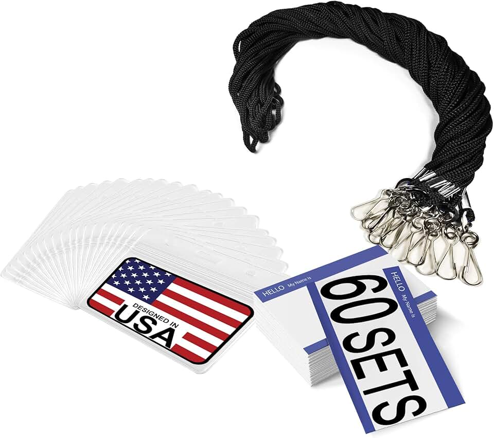 waterproof name tags