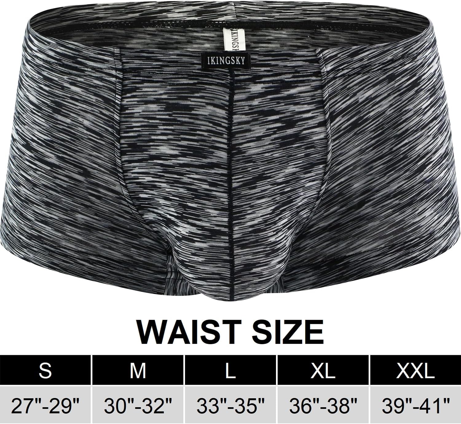 iKingsky Men's Pouch Boxer Briefs Stretch Shorts Underwear Colorful Bulge Trunk Underpanties - Image 7