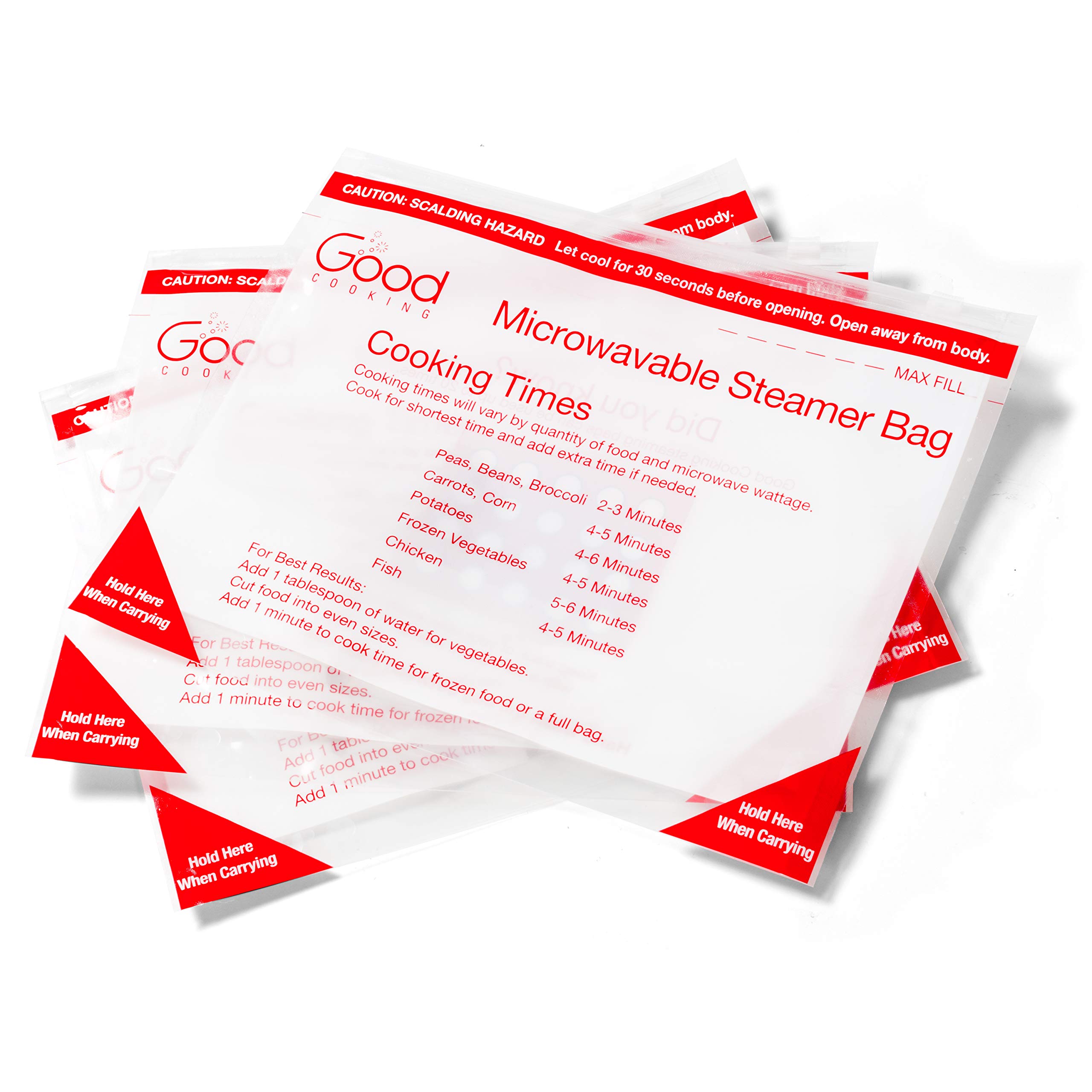 Microwave Food Steamer Bags Set of 12 XLarge Reusable Microwavable