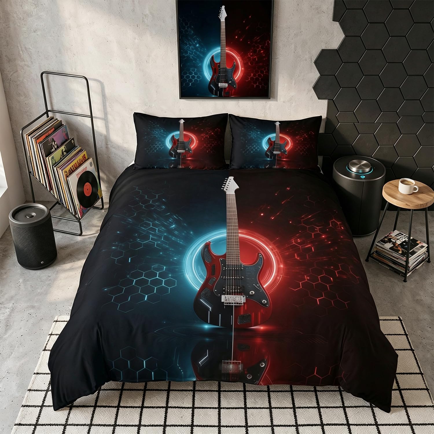 Homewish Music King Size Duvet Cover Sets