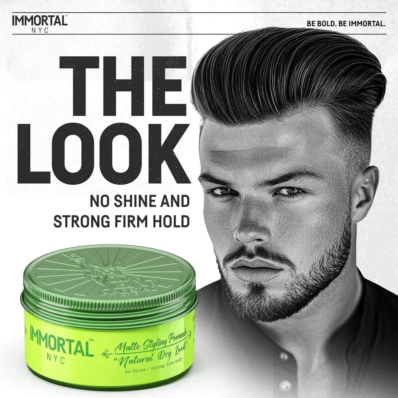 Immortal Nyc Matt Styling Pomade Dry Matte Finish 150 ml