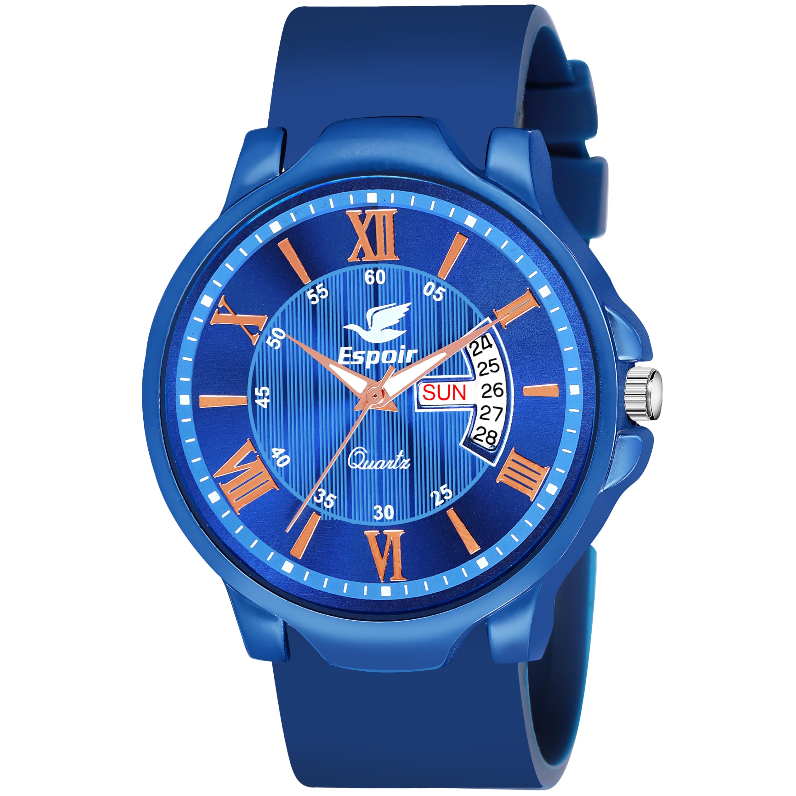 Espoir Day and Date Smart Watch Strap Silicone Mens Watch - Silicone Dartray (B0D1N49T8F) Amazon Price History, Amazon Price Tracker