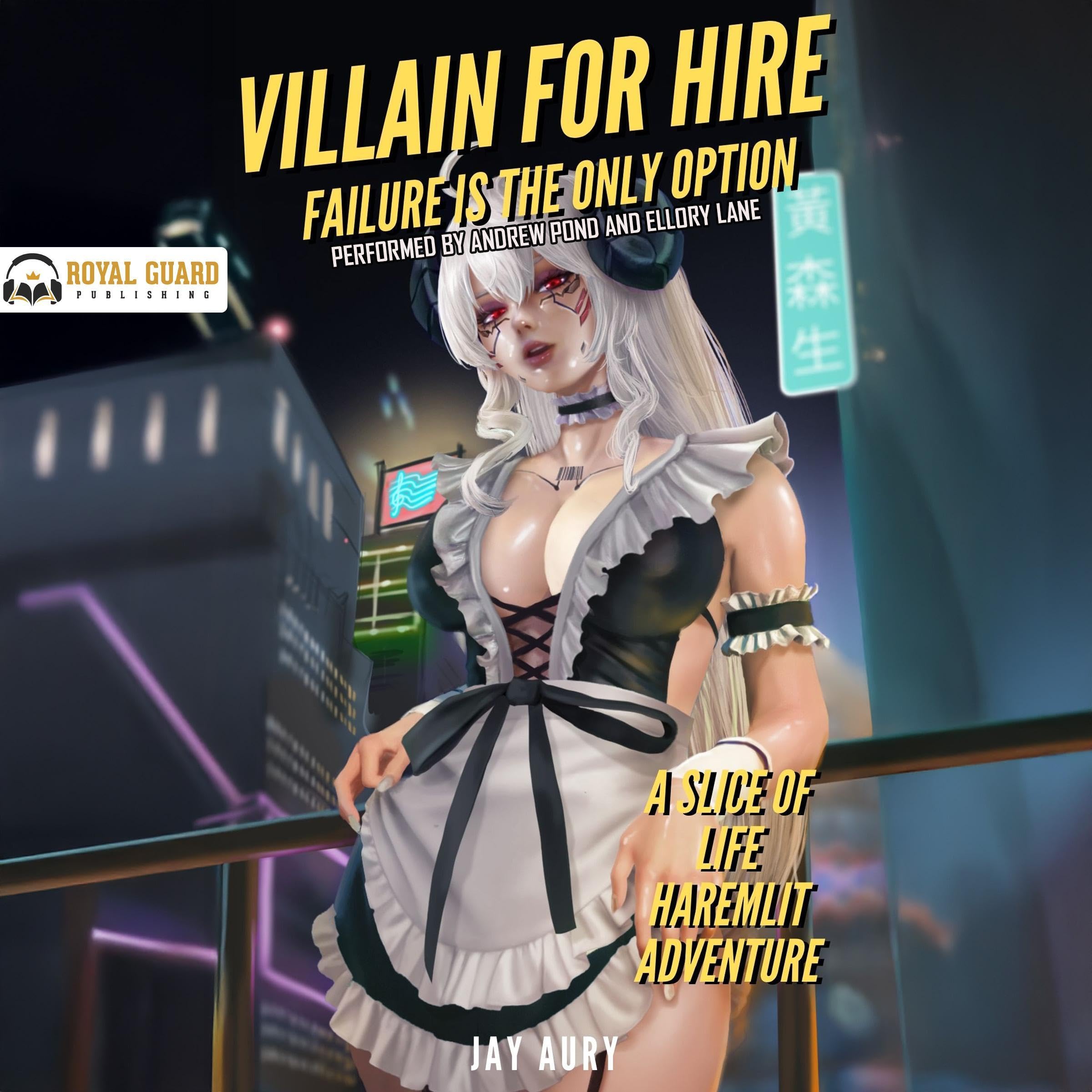 Cover art for Villain for Hire: Failure is the Only Option
