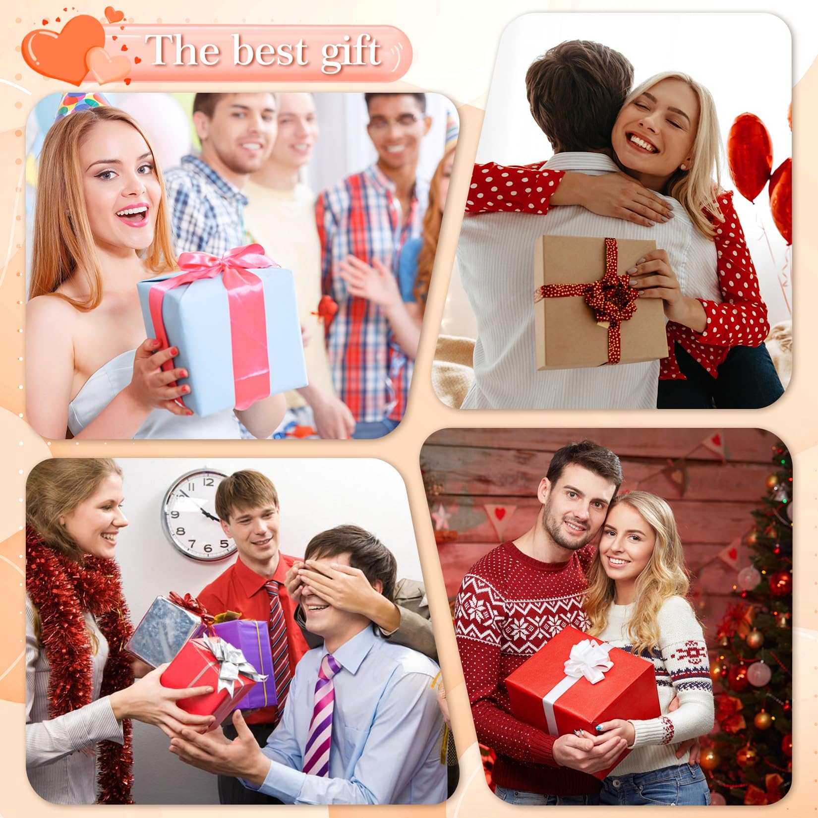 Álbum de Fotos A4 de Cuero PU con Fundas Transparentes Extraíbles - 30 Páginas (Tres Tipos de Bolsillos, Doble Cara) + Cremallera Impermeable - Para Fotos, Recuerdos de Bebé y Documentos (Negro)