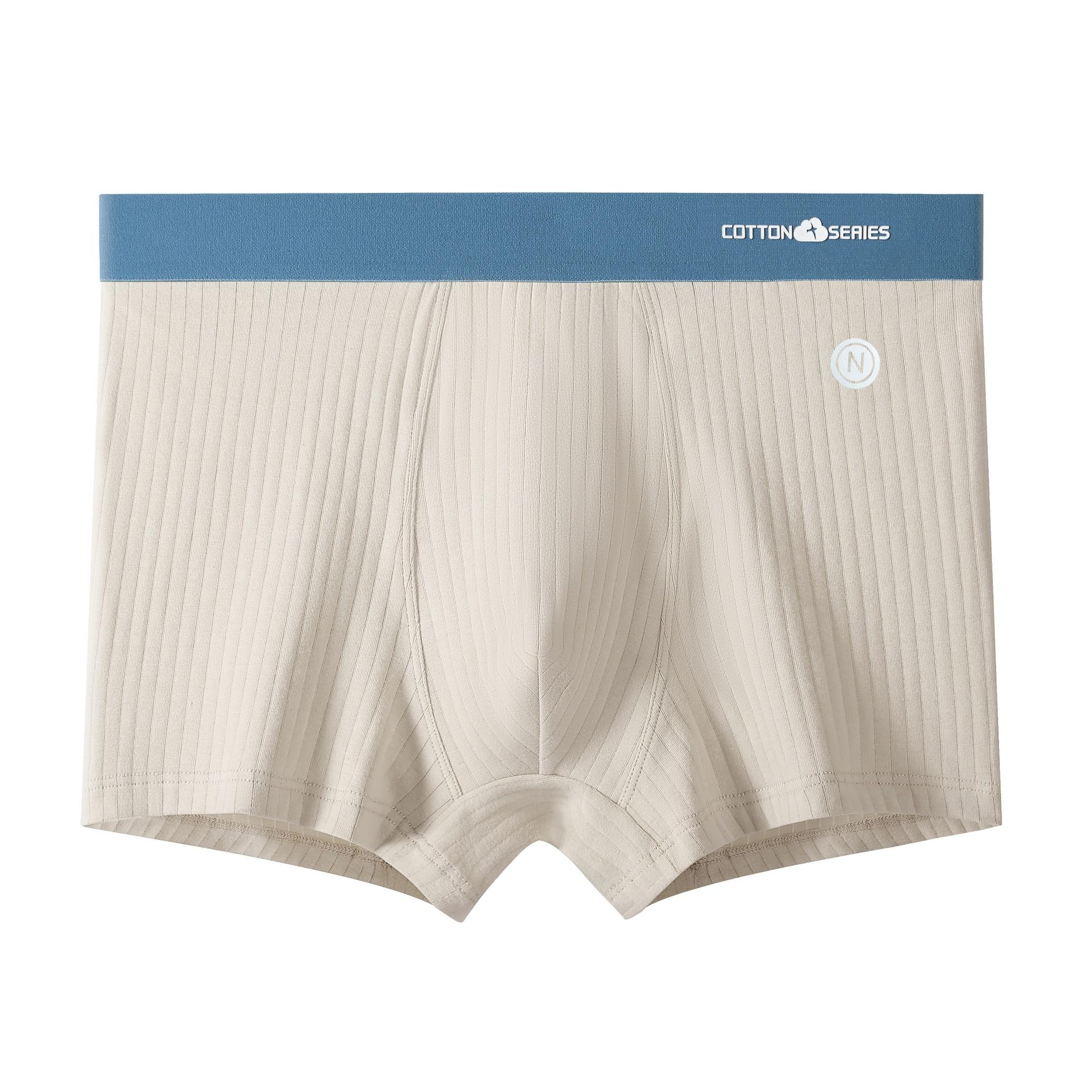 ftk Men's Cotton Underwear Boys Comfortable Breathable Innerwear Light Grey-picture-35