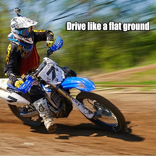 Miniatura 5 de DAYIMADE Manillar de motocicleta de 1 18 pulgadas, manubrio universal de motocross con empuñaduras de barra para Raptor250 660 CRF250 CRF450 400EX