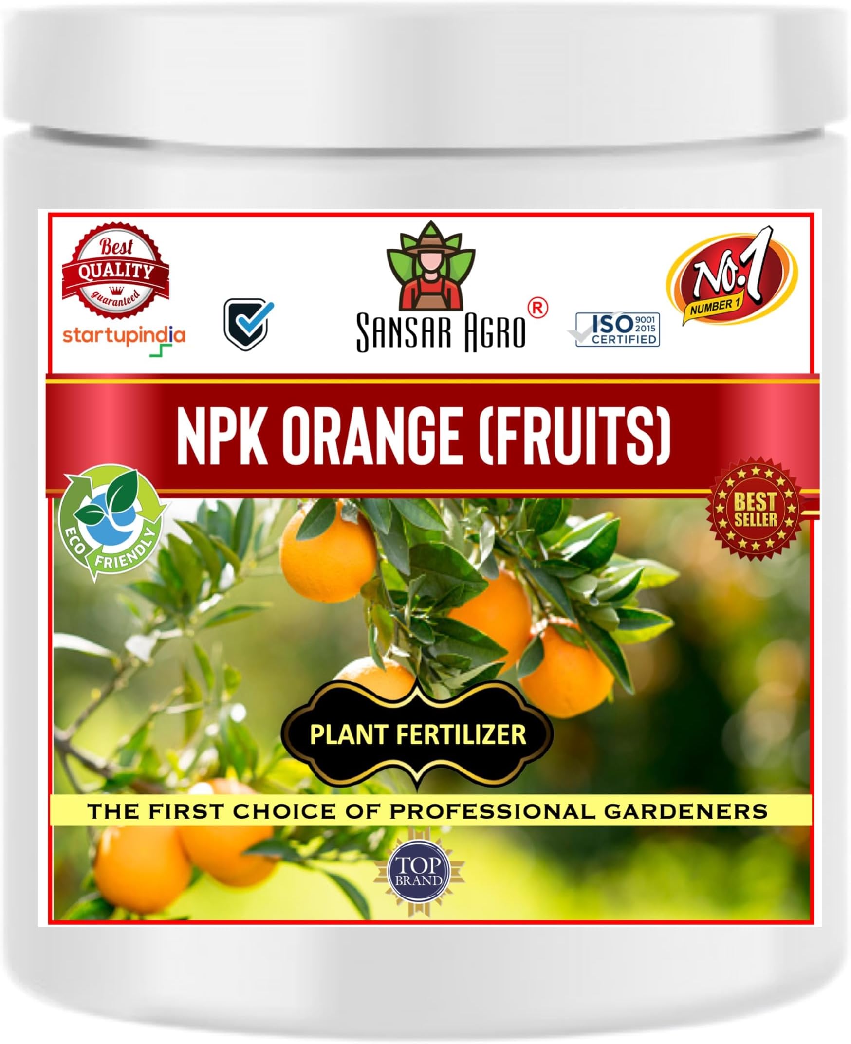 NPK for Orange Fruit Plant (200 gm), Essential NPK fertiliser for Maximising Fruits in Orange Plant.