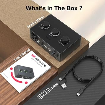Fifine SC1 USB Sound Card