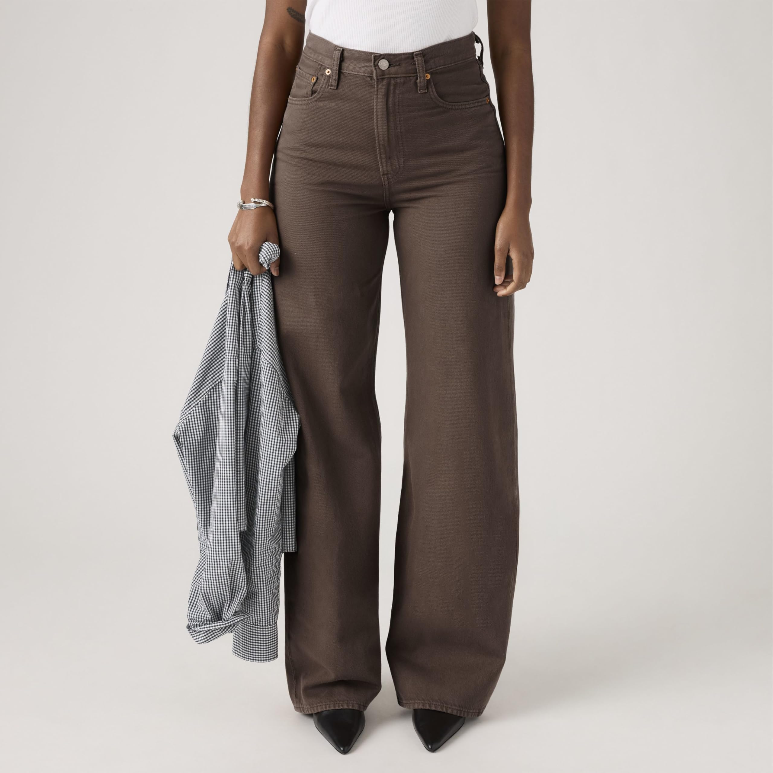 Levi's Damen Jeans Ribcage Wide Leg H223