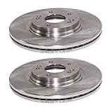 SureStop Brake Disc 2-Wheel Set Compatible With 2015-2019 Hyundai Sonata, 2016-2020 Kia Optima, 5 LugsCast Iron12.01 in., Front