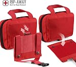 LIVANS Tactique EMT Pochette, Rip Away Molle Pochettes médicales IFAK Trousse de premiers soins Tear-Away Sac de survie d'urgence pour les randonnées en plein air