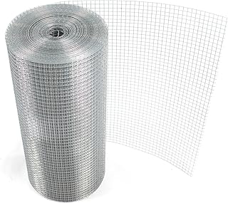 Easipet Welded Wire Mesh 1/2" x 1/2" x 48” x 15m Aviary Hutches Fencing Pet Run Coop - 21324