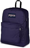 Vista 3 de JanSport Mochila Superbreak Plus, Amatista Angst, Tamaño único, Mochila Superbreak Plus