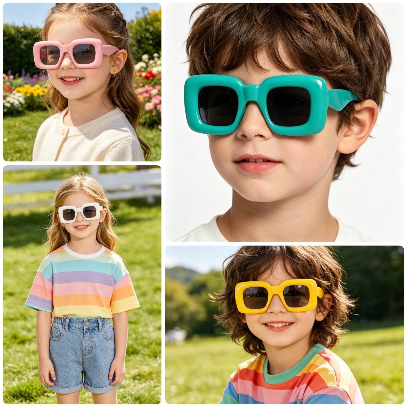 3-12 lat dzieci spolaryzowane okulary przeciwsłoneczne chłopcy dziewczęta miękka oprawka TPEE kocie oko design moda okulary ochronne UV400