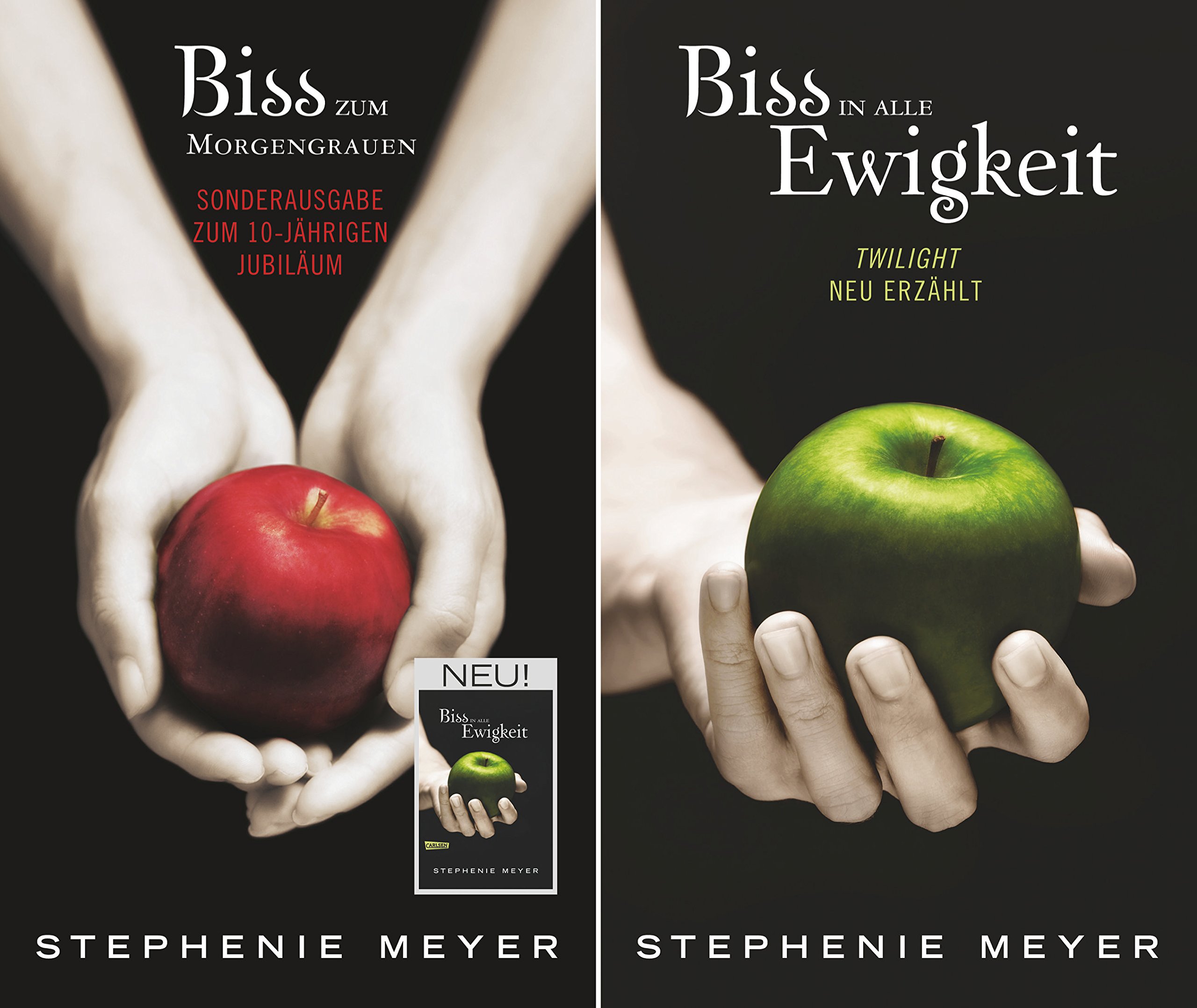 Biss-Jubiläumsausgabe - Biss zum Morgengrauen / Biss in alle Ewigkeit: Wendebuch: Sonderausgabe zum 10-jährigen Jubiläum. Wendebuch