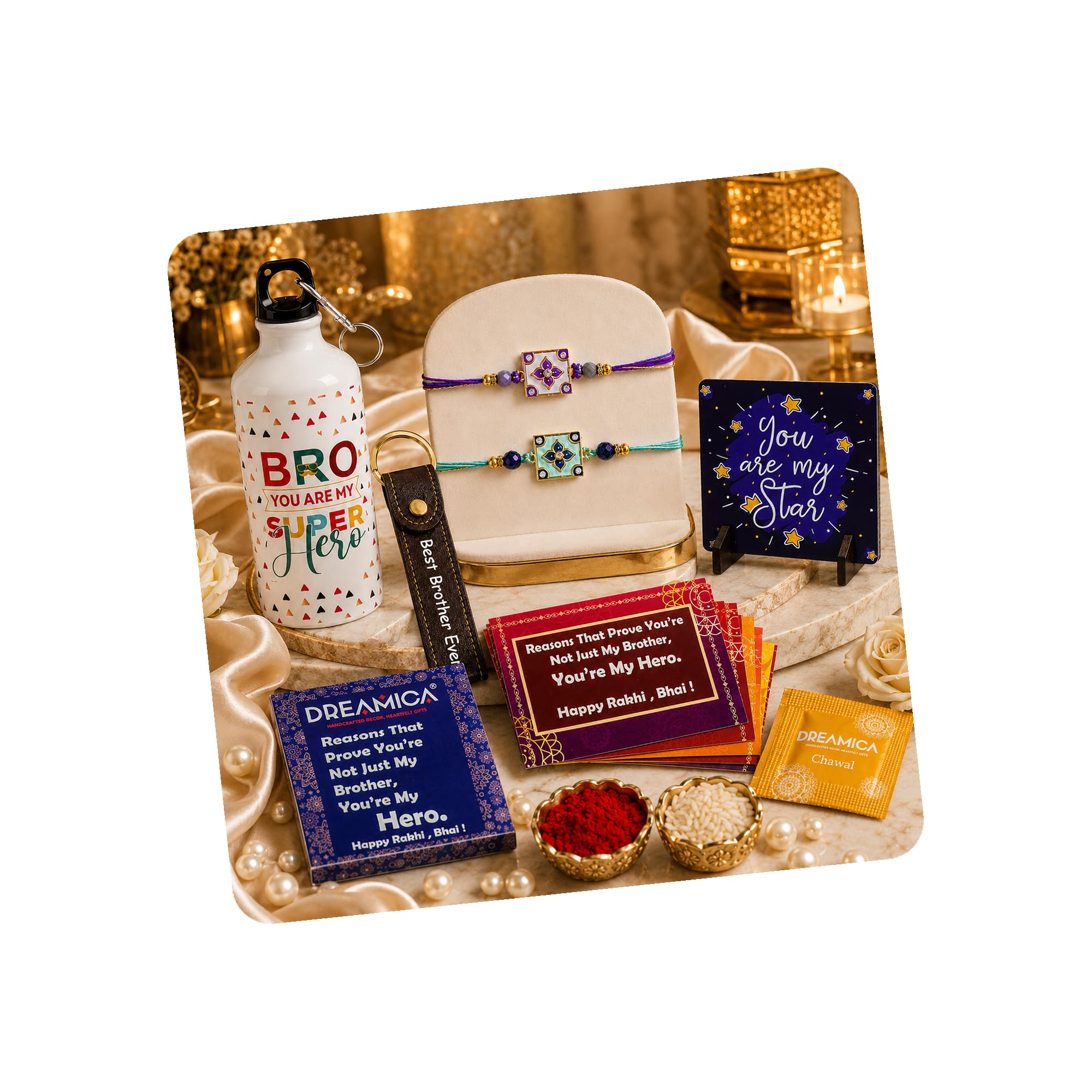 Rakhi Gift Hamper For Brother | Best Rakhi For Brother With Gift, Tilak Set And Greeting Card (2026-16)-image-27