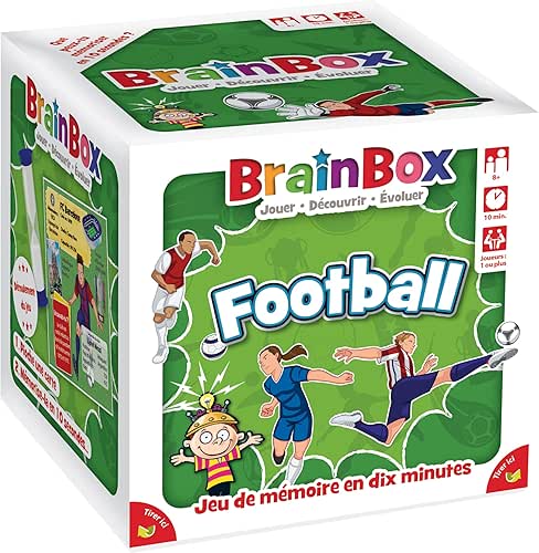 The Green Board Game Co. - BrainBox : Football -