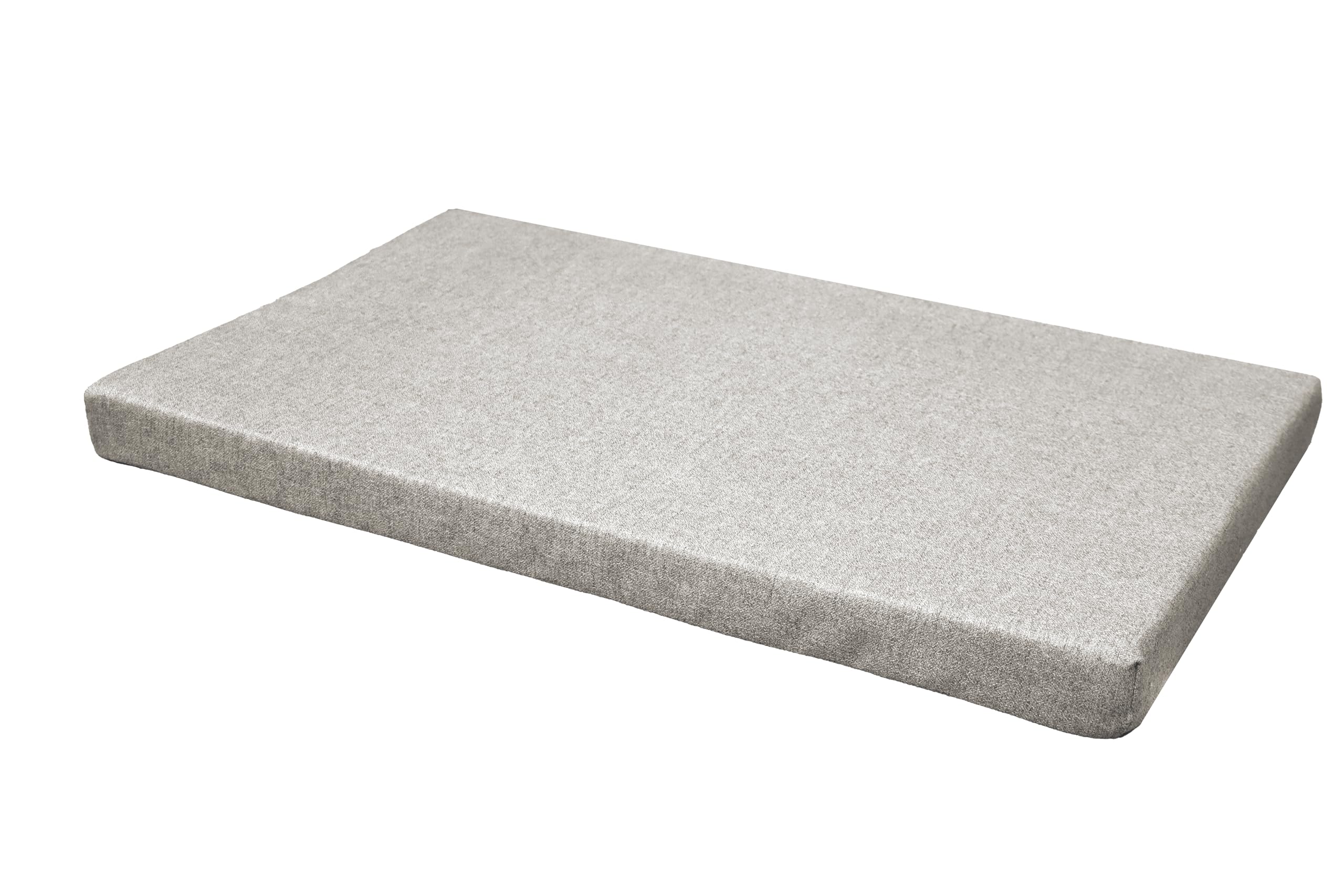 Croci Hydro Rectangular Dog Cushion, Waterproof, Water-Repellent, Removable, Washable, Easy to Clean, Beige, 50 x 80 x 6 cm — image 1