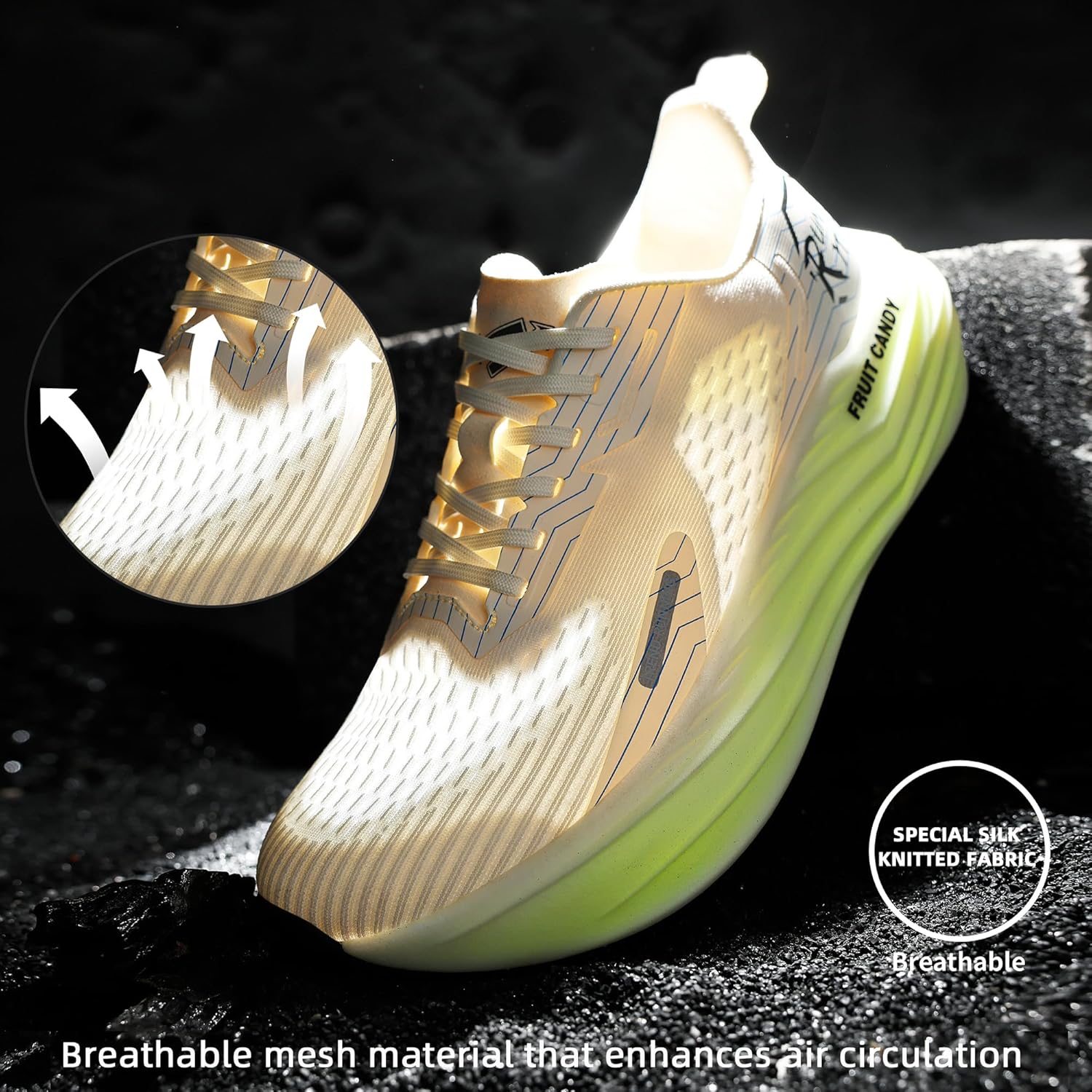 Road Runing Shoes for Women & Men Breathable Walking Sneakers Sport Fashion Sneakers Cushion Athletic Gym Workout Tennis Shoes - Image 4