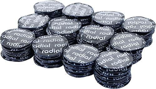 TP-MR2 Kit de parches radiales para neumáticos de 84 piezas, diámetro 1 58" (41 mm) 48 piezas y diámetro 2 14" (57 mm) 36 piezas en una caja