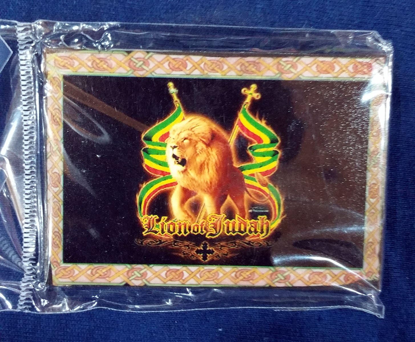 Ethiopian Fridge with Icons Lion of Judah Home