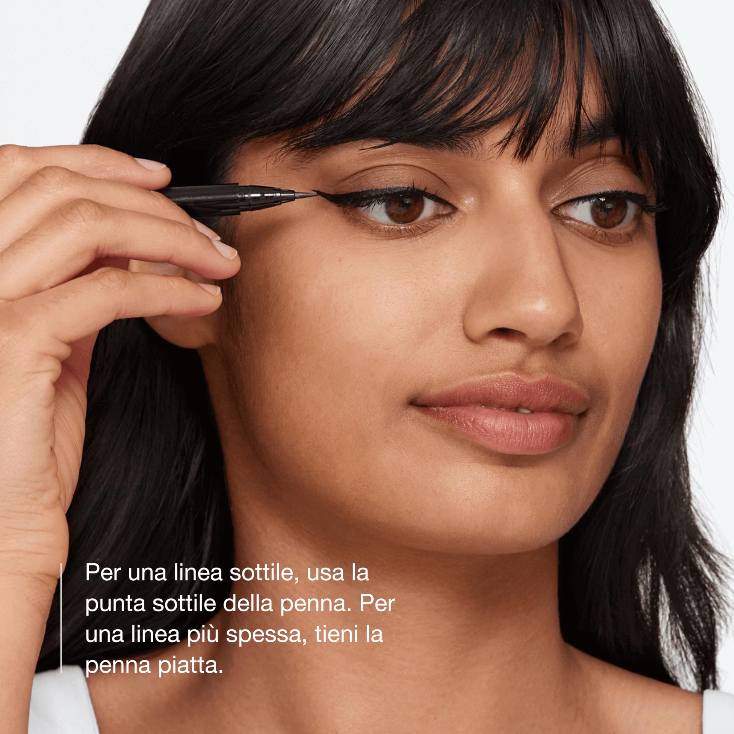 Clinique High Impact Easy Liquid Eyeliner eyeliner liquido | Waterproof, lunga tenuta, anti-sbavature, sicuro per gli occhi sensibili