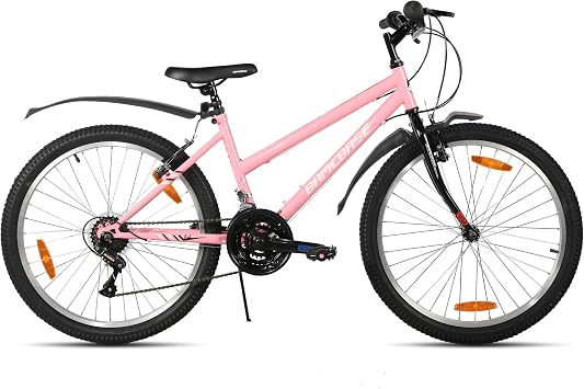 BAMC Cross Bike, 24/26 Inches, 18 Speed Shifters, Sloping Frame Frame, V Brake, For Children, High School Students, Adults, MTB Bicycle, Sports Bike, Mountain Bike, Unisex, Beginners, Commuting to