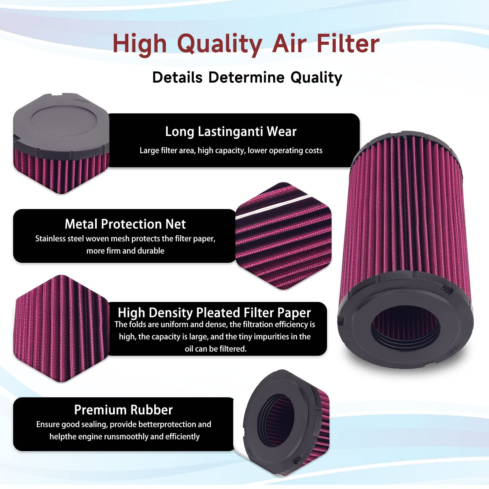 MOTADIN Air Filter Replacement For POLARIS 7082265 - With Manufacturer Warranty