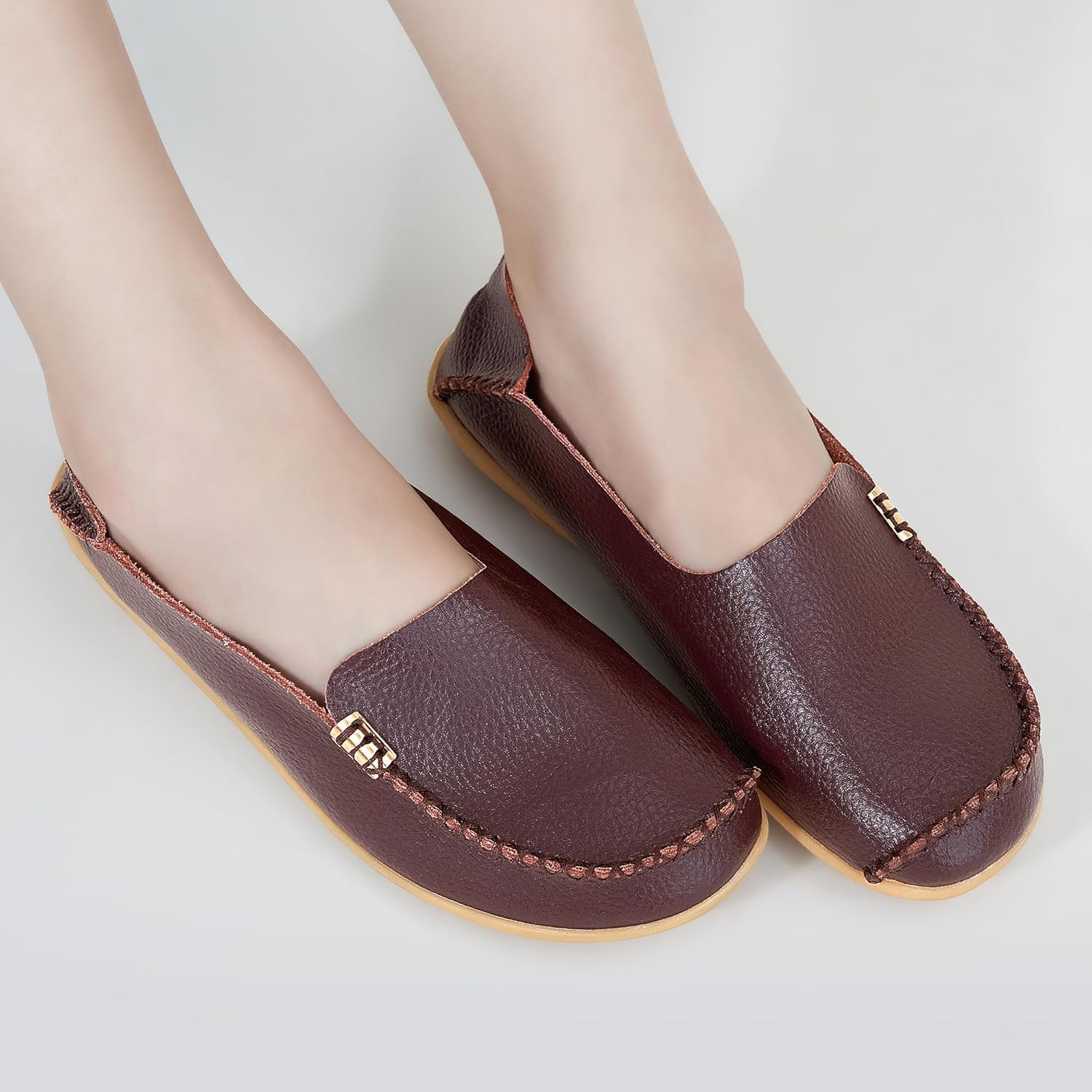 Alicegana Loafers for Women Shoes Casual: Slip on Flat Shoes Ladies Comfortable Dressy Moccasins Driving Penny Loafers - Image 4