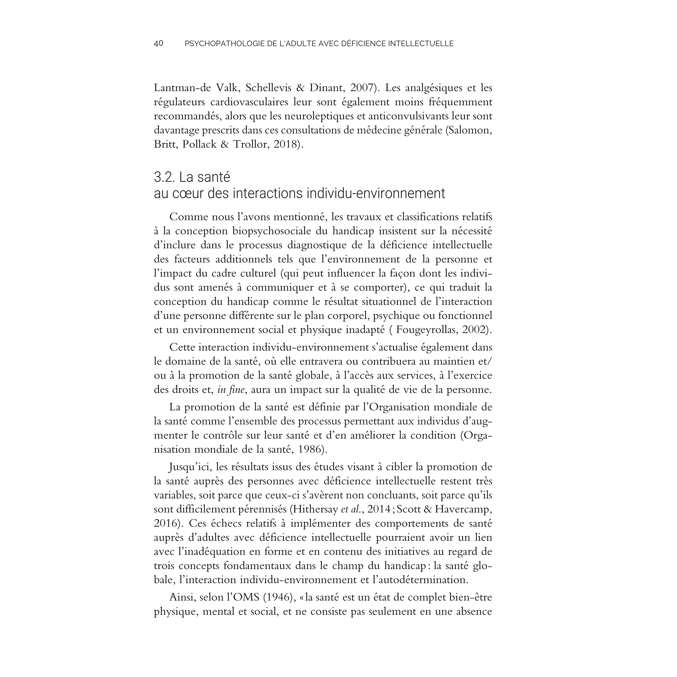Psychopathologie de l'adulte avec déficience intellectuelle: Prévenir, évaluer, accompagner