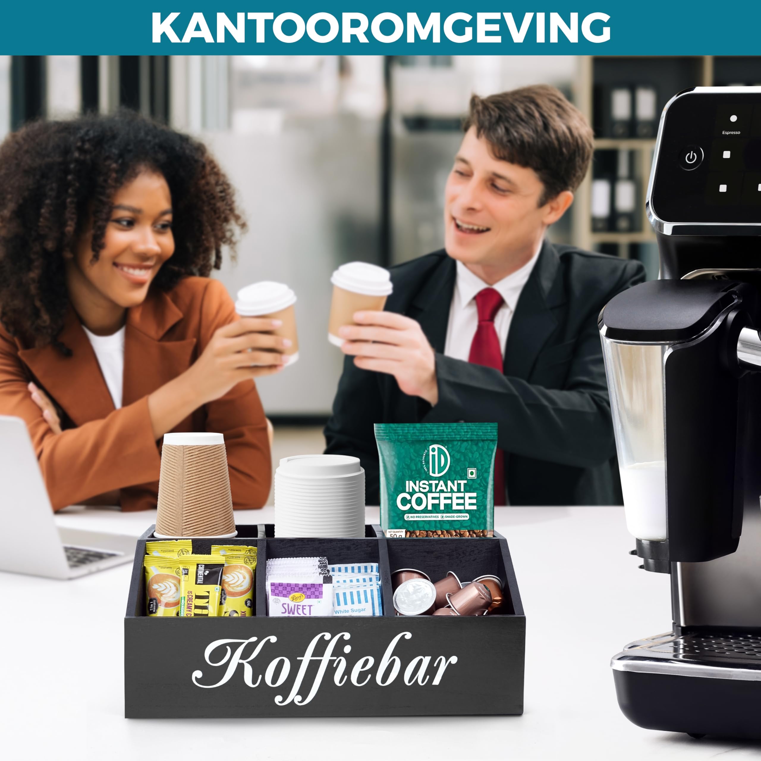 Koffiestation Organizer - Huishoudelijke Thee Kruiderij