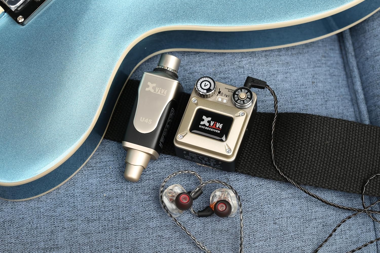 Amazon.com: Xvive U45R2 Wireless in Ear Monitor System 5.8ghz IEM