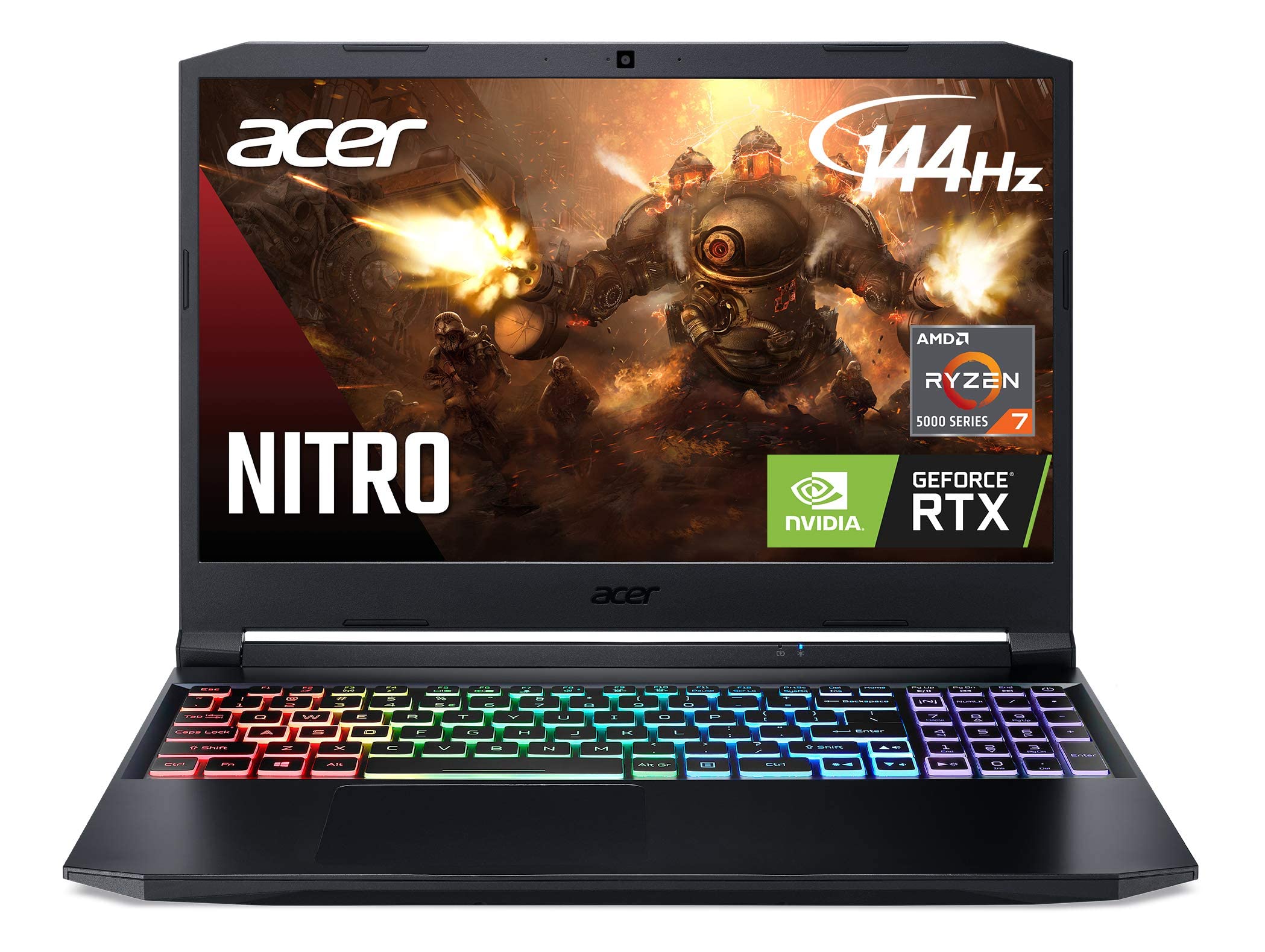 Amazon.com: Acer Nitro 5 AN515-45-R92M Gaming, AMD Ryzen 7 5800H 