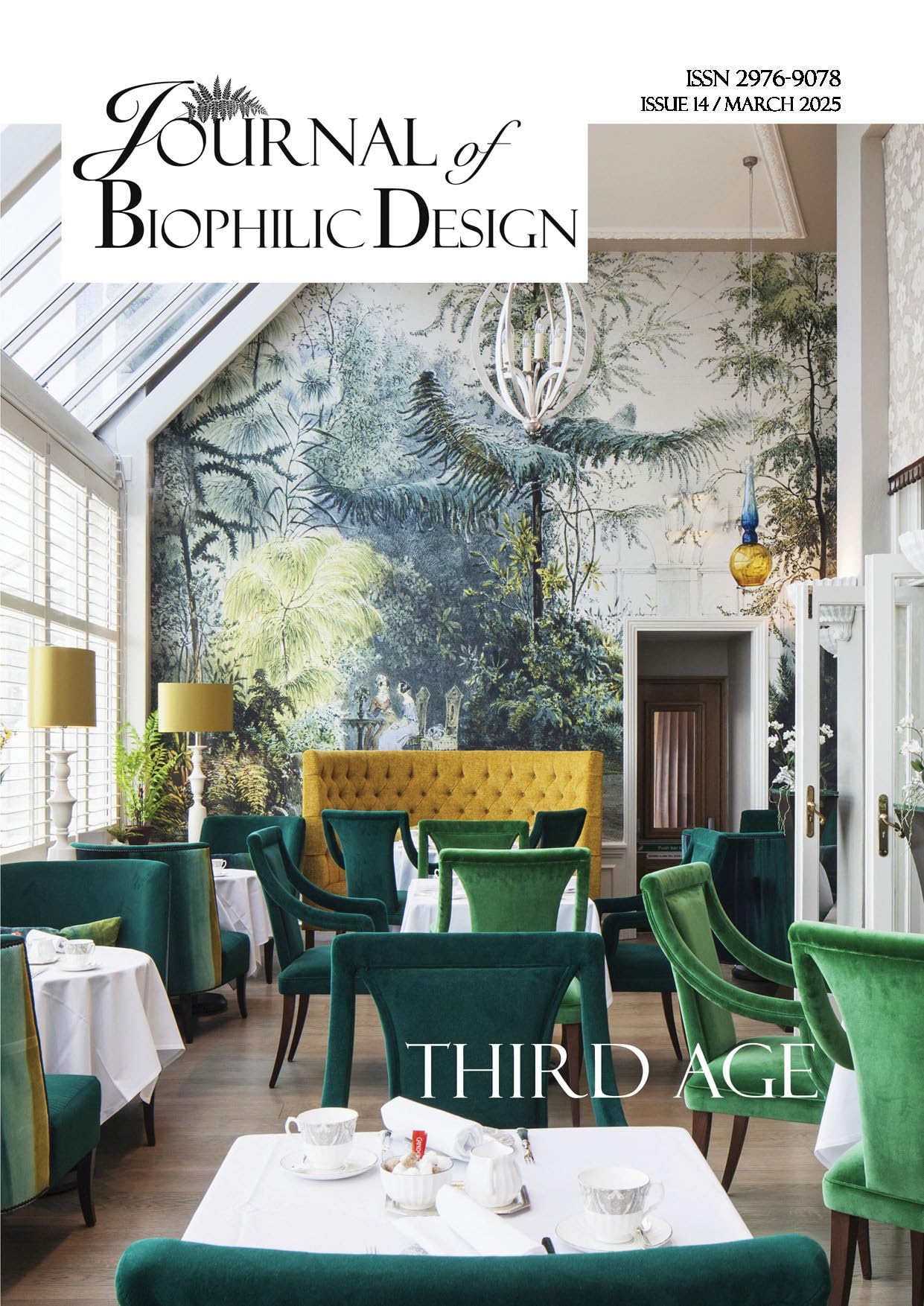 Journal of Biophilic Design 14 livre aménagement senior nature