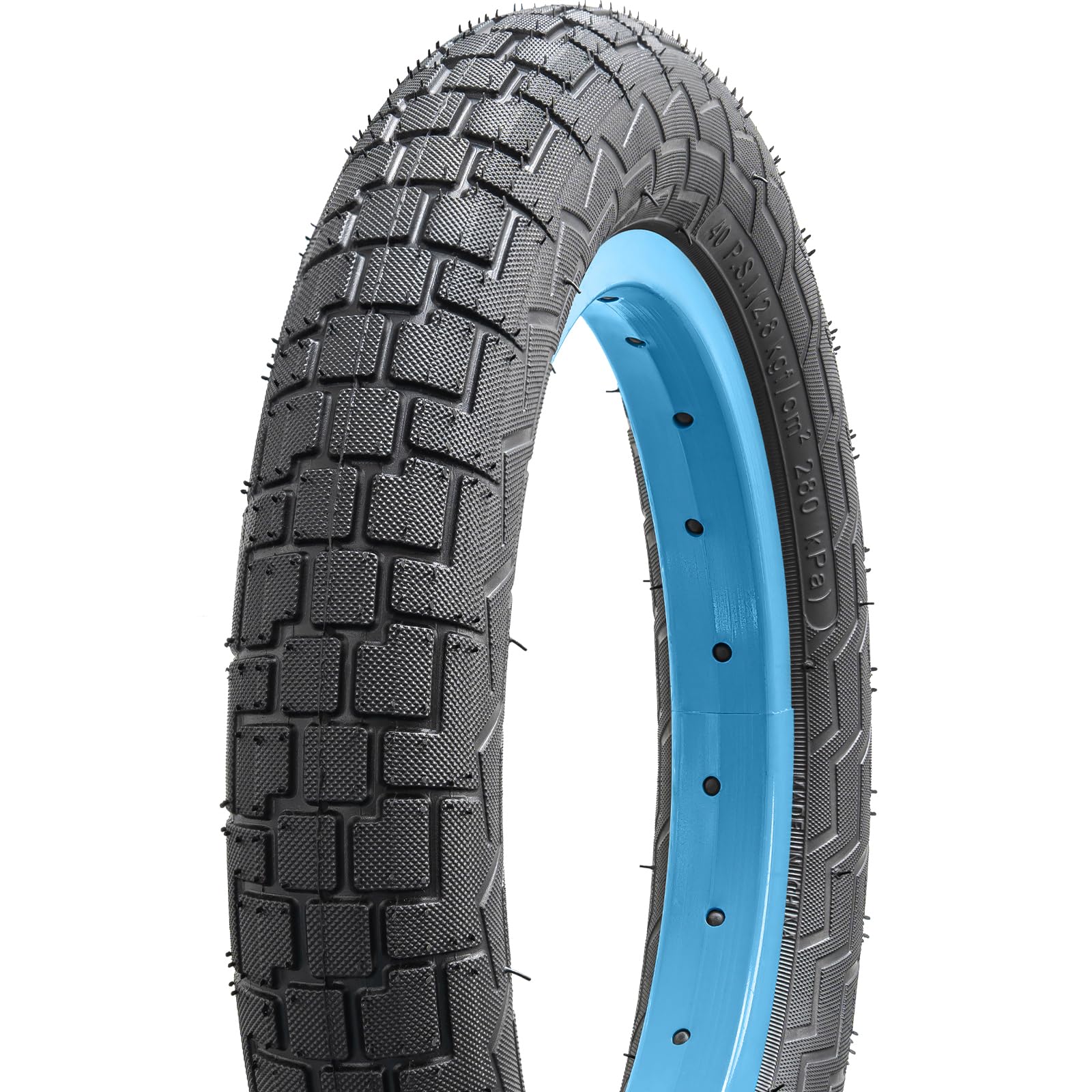 12 1/2x2 1/4 (47-203) Bike Tire 12.5 inch Bicycle tire Suitable for 12 1/2 x 2 1/4 12.5x2.25 Kids/City/Road Replacement Bike Tire (Single)