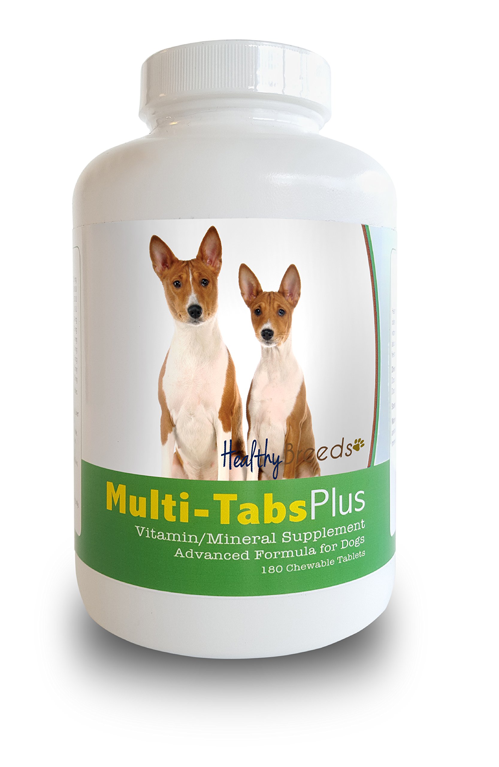 Healthy Breeds Basenji Multi-Tabs Plus Chewable Tablets 180 Count