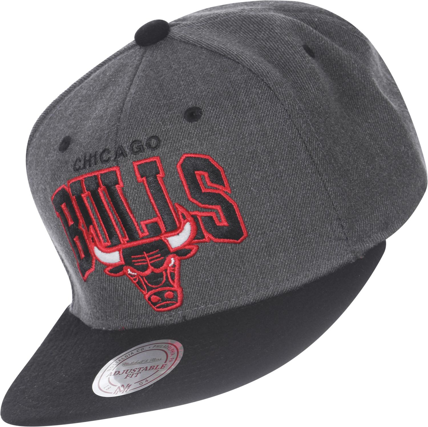 Mitchell & Ness NBA Chicago Bulls Dark Arch Snapback Cap EU242 Kappe Basecap