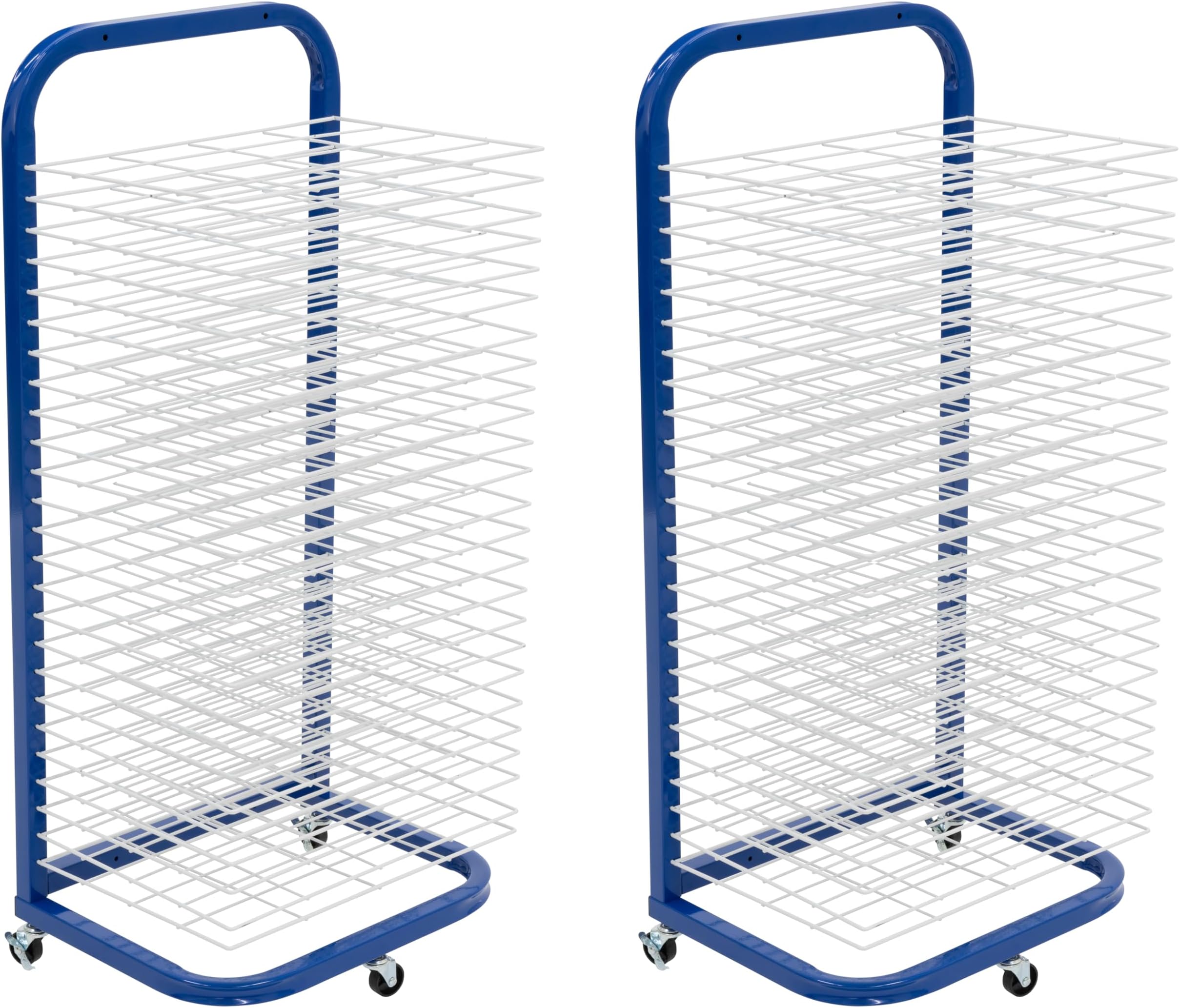 Amazon.com: U.S. Art Supply 25 Shelf Art Drying Rack for Classrooms and ...