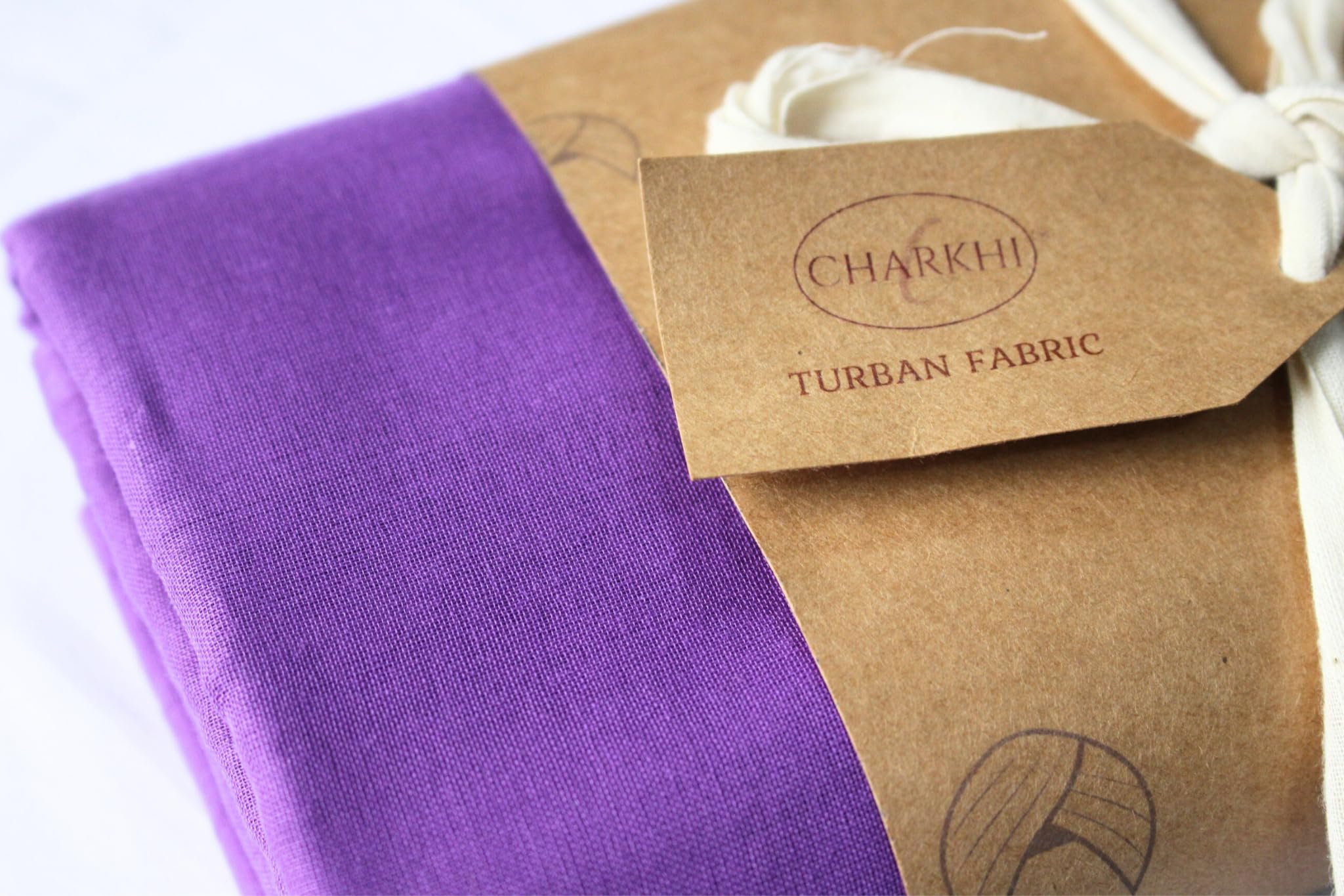 Charkhi Lilac 5 Meter 100% Full Voile Traditional Pagri/Pagdi – Soft & Comfortable Sikh/Punjabi Turban Cloth for Men/Women-picture-36