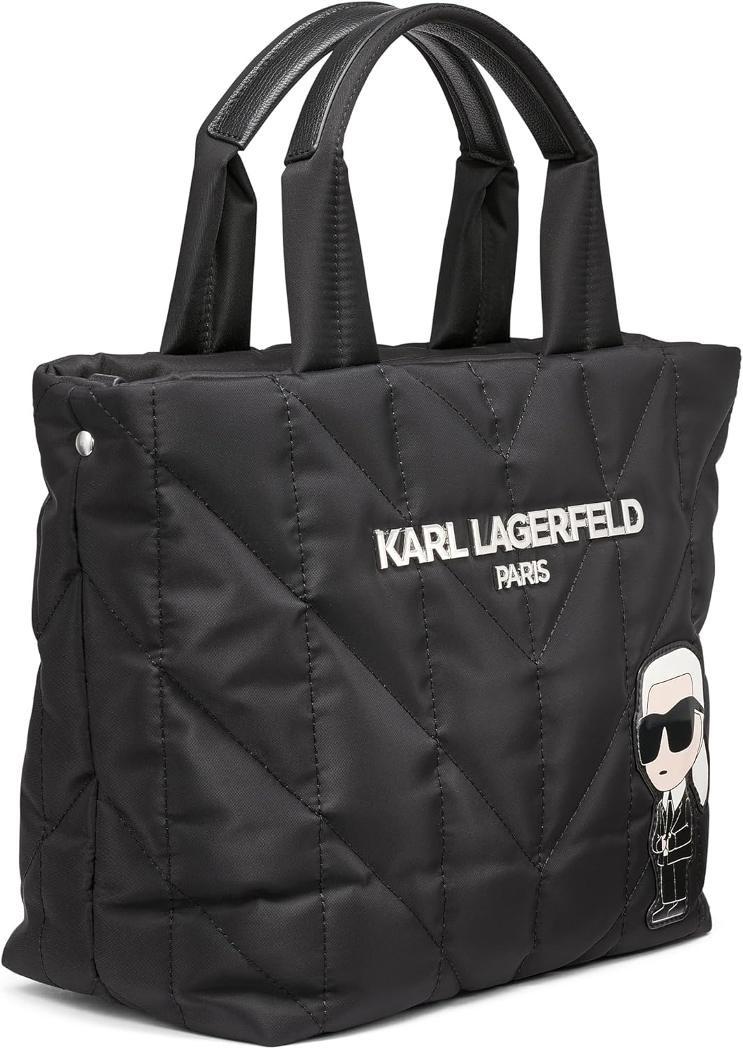KARL LAGERFELD Women's Voyage Tote Bag With Adjustable Strap