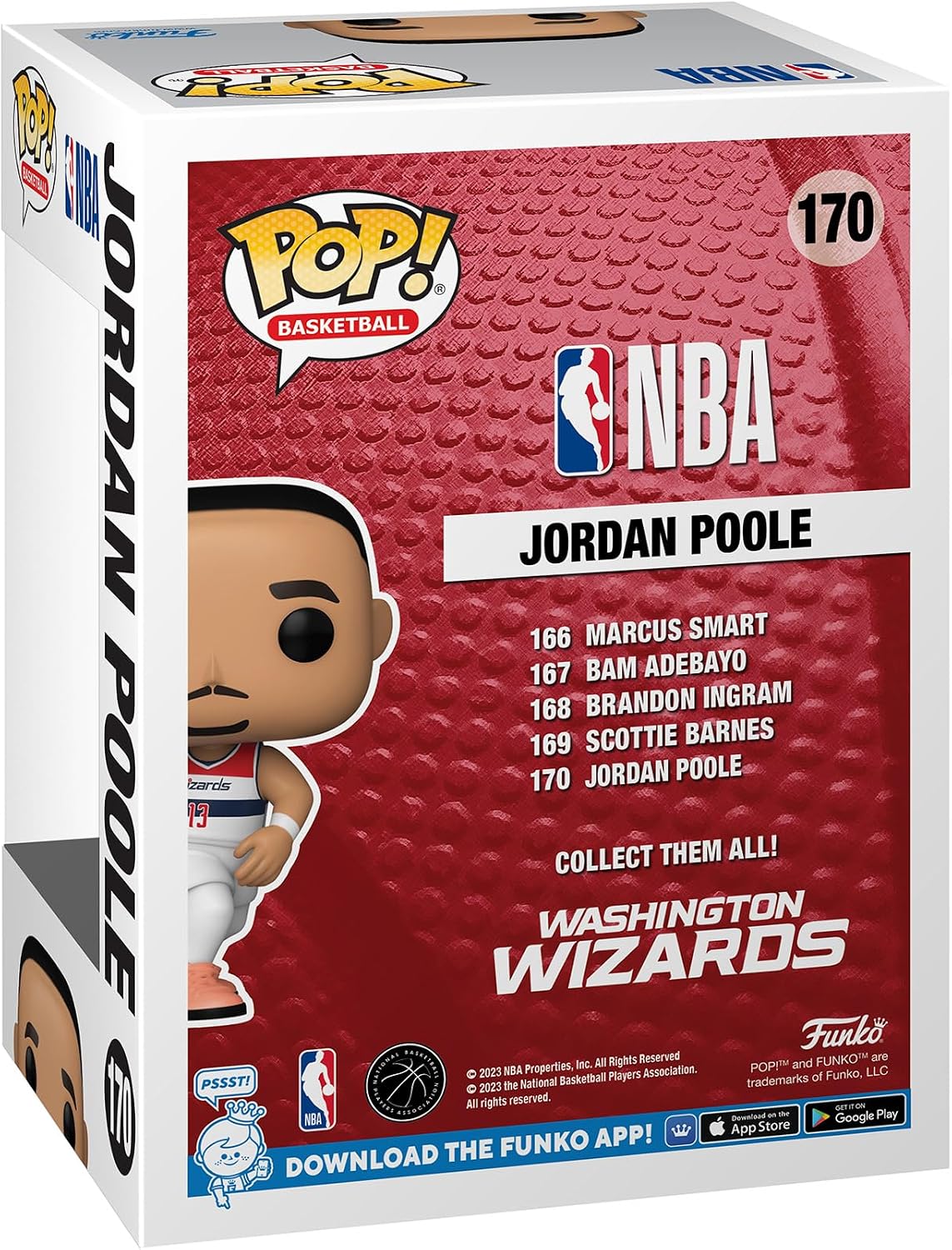 Funko Pop Collectible Toy Figure - Jordan Poole - NBA - Collectable Vinyl Figure - Gift Idea - Official Merchandise - Toys for Kids & Adults - Sports Fans