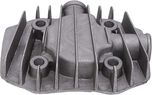 Miniatura 6 de 2Pcs Air Compressor Cylinder, Head Small 2.5 3P Air Compressor Cooling Parts, 48mm X 62mm Aluminum Cylinder Head for Efficient Cooling