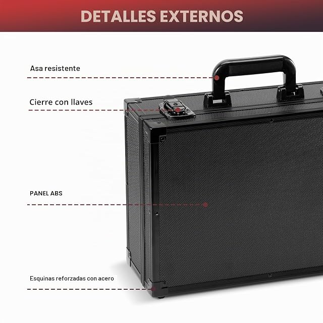 Foto 4 de 8 de ProCase Caja de almacenamiento para tarjetas coleccionables Toploader resistente a los golpes