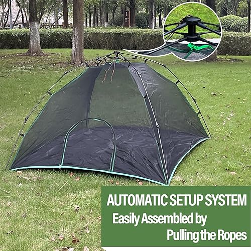 Miniatura 5 de Recintos para gatos al aire libre, tienda de campaña para gatos con bolsa de almacenamiento, tiendas de campaña verdes para exteriores, corralito