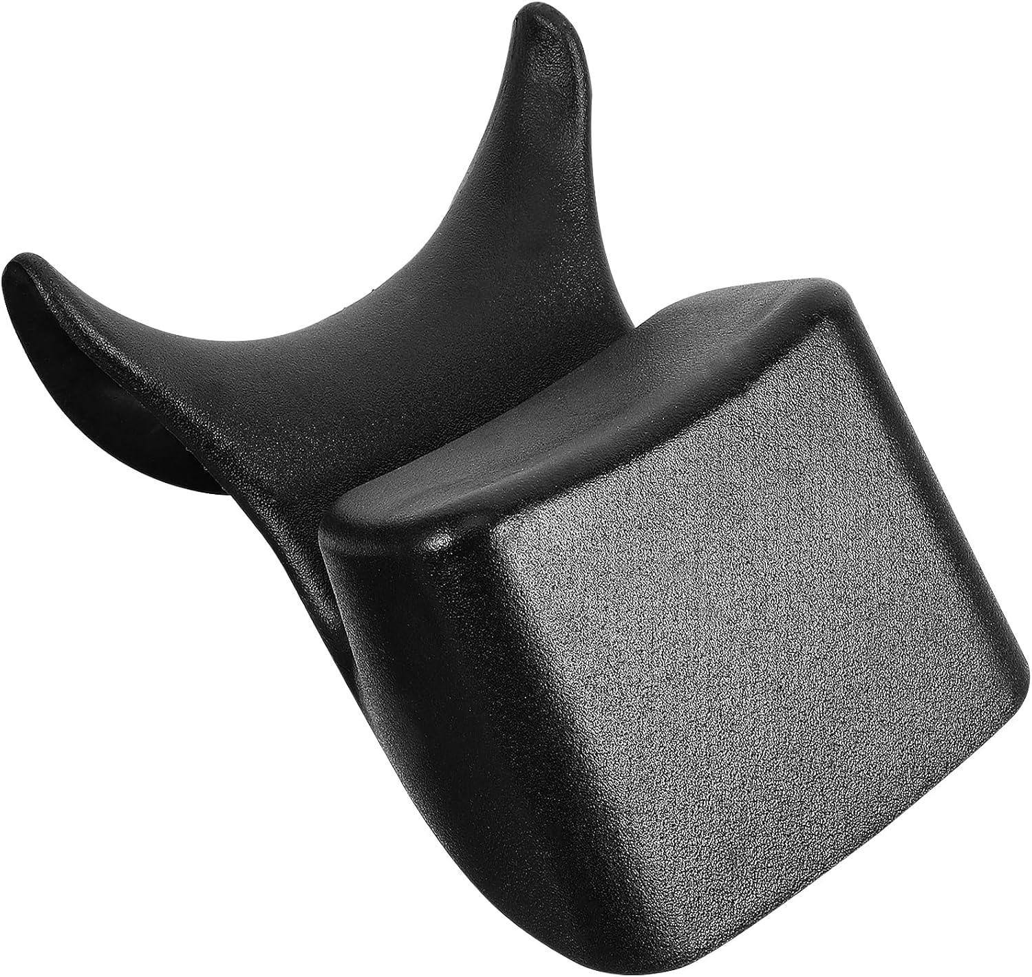 POPETPOP Shampoo Bowl Neck Rest: Soft Silicon Salon Bsink Hair Washing Neck Support - Hair Spa Washing Basin Pillow for Salon Barbershop Home - Comfortable, Black