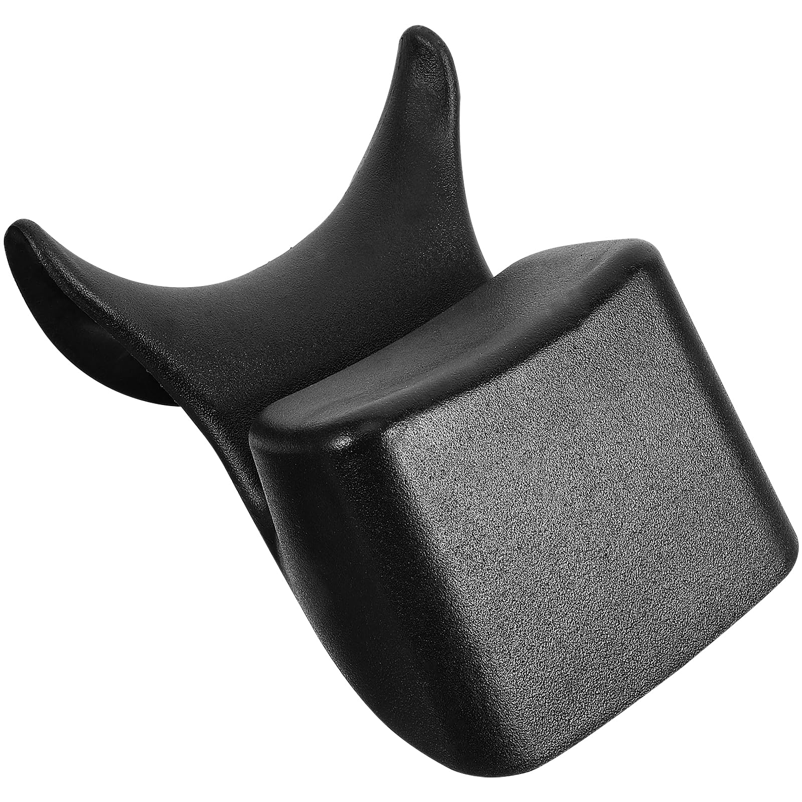 Repose-cou en silicone noir pour bol à shampooing et bac de lavage