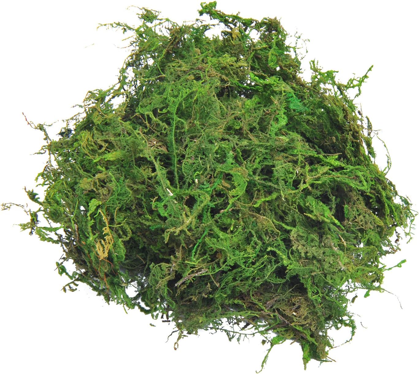 TOPCOMWW Fake Moss for Centerpieces Decor, Aftificial Green Moss for Plant Crafts Flower, 3.5oz TOPCOMWW Fake Moss for Centerpieces Decor, Aftificial Green Moss for Plant Crafts Flower, 3.5oz